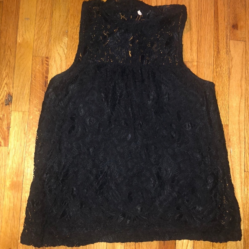 Black Lace Tank